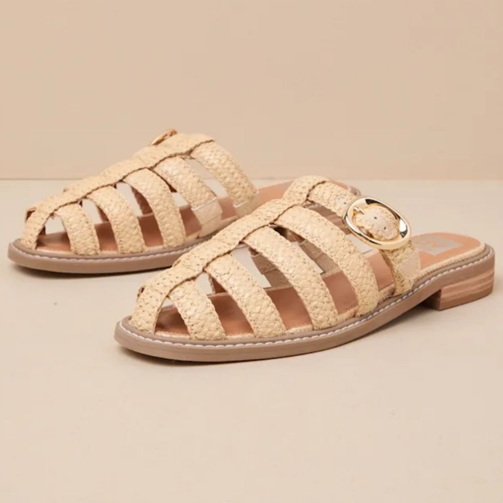 BRAND NEW DV BY DOLCE VITA WOMENS BRAIDED SLIDE MULES SANDAL G1